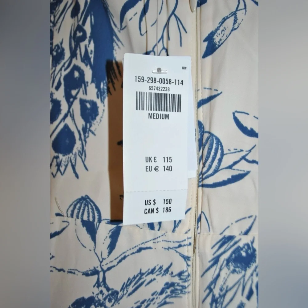 ABERCROMBIE & FITCH Drama Ruffle Tiered Maxi Dress size M NWT $150